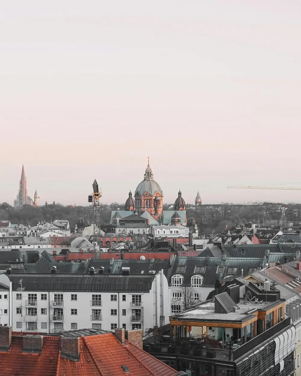 Estudia en Alemania Tejados de Múnich